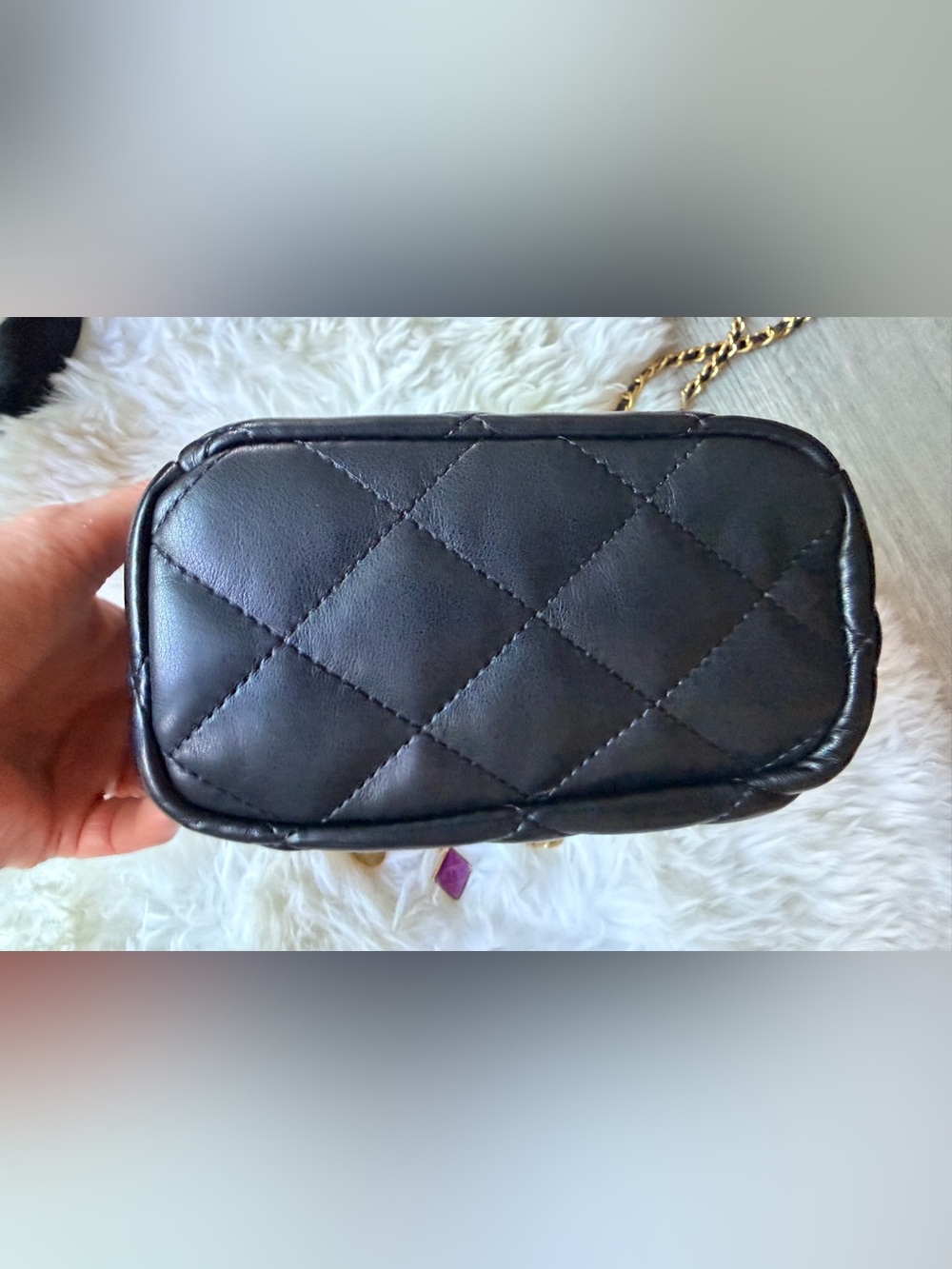 FULL SET NIB Chanel MAKEUP Black Mini Bucket Charms on Chain Handbag NEW - Picture 10 of 15